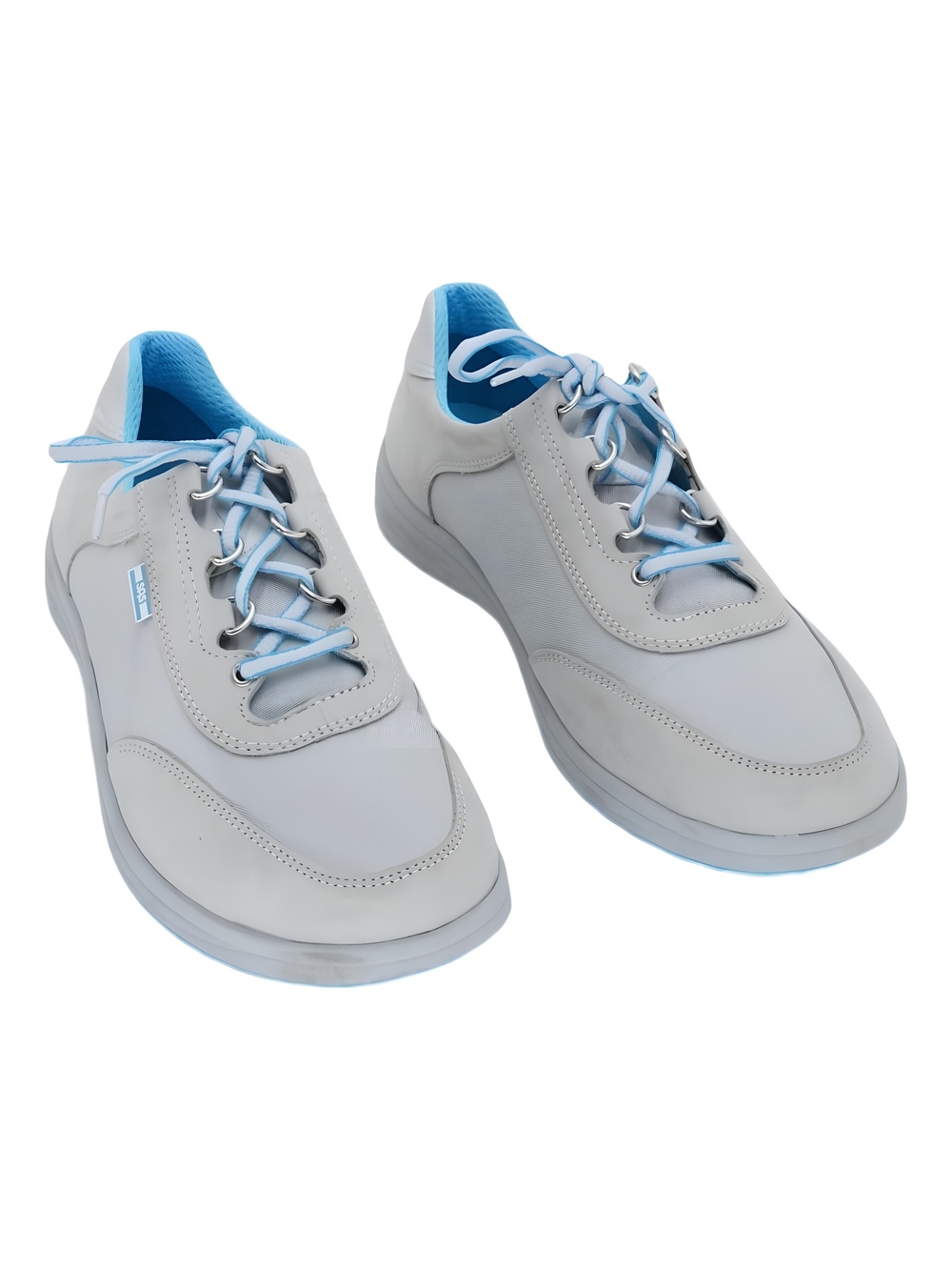 SAS Shoes Womens Sporty Lux Low Top Sneakers Blue Gray Size 9.5W
